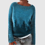 Winter Motif Jumper for women