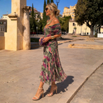 Bethany off-shoulder maxi dress
