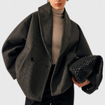 Prudence relaxed oversized shawl-collar coat