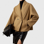 Prudence relaxed oversized shawl-collar coat