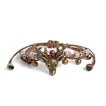 Handmade Ceramic Fawn Charm Bracelet