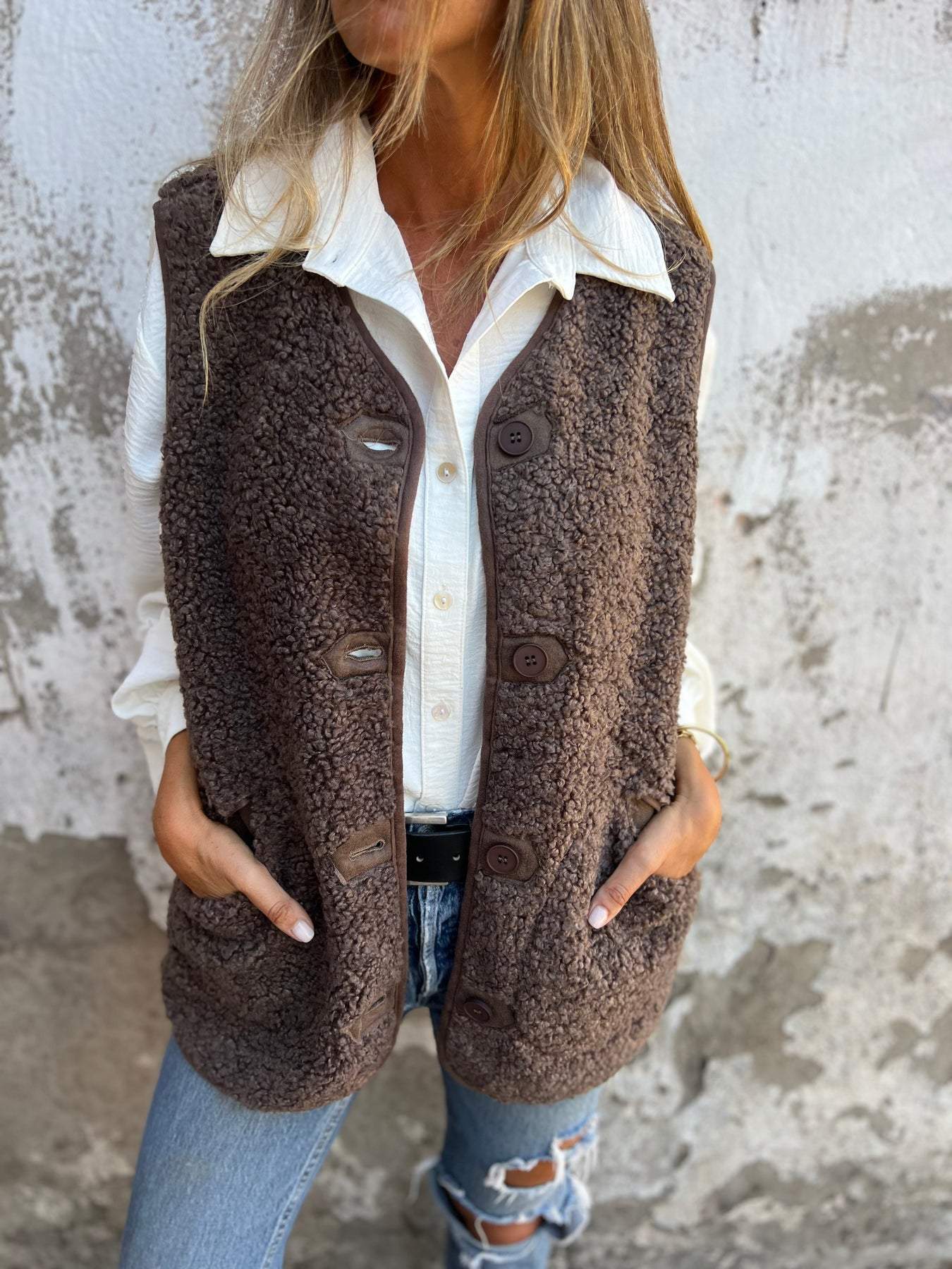 Marion cosy button cardigan