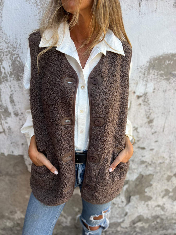 Marion cosy button cardigan