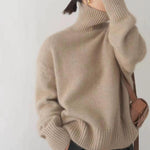 Nicola soft roll-neck jumper