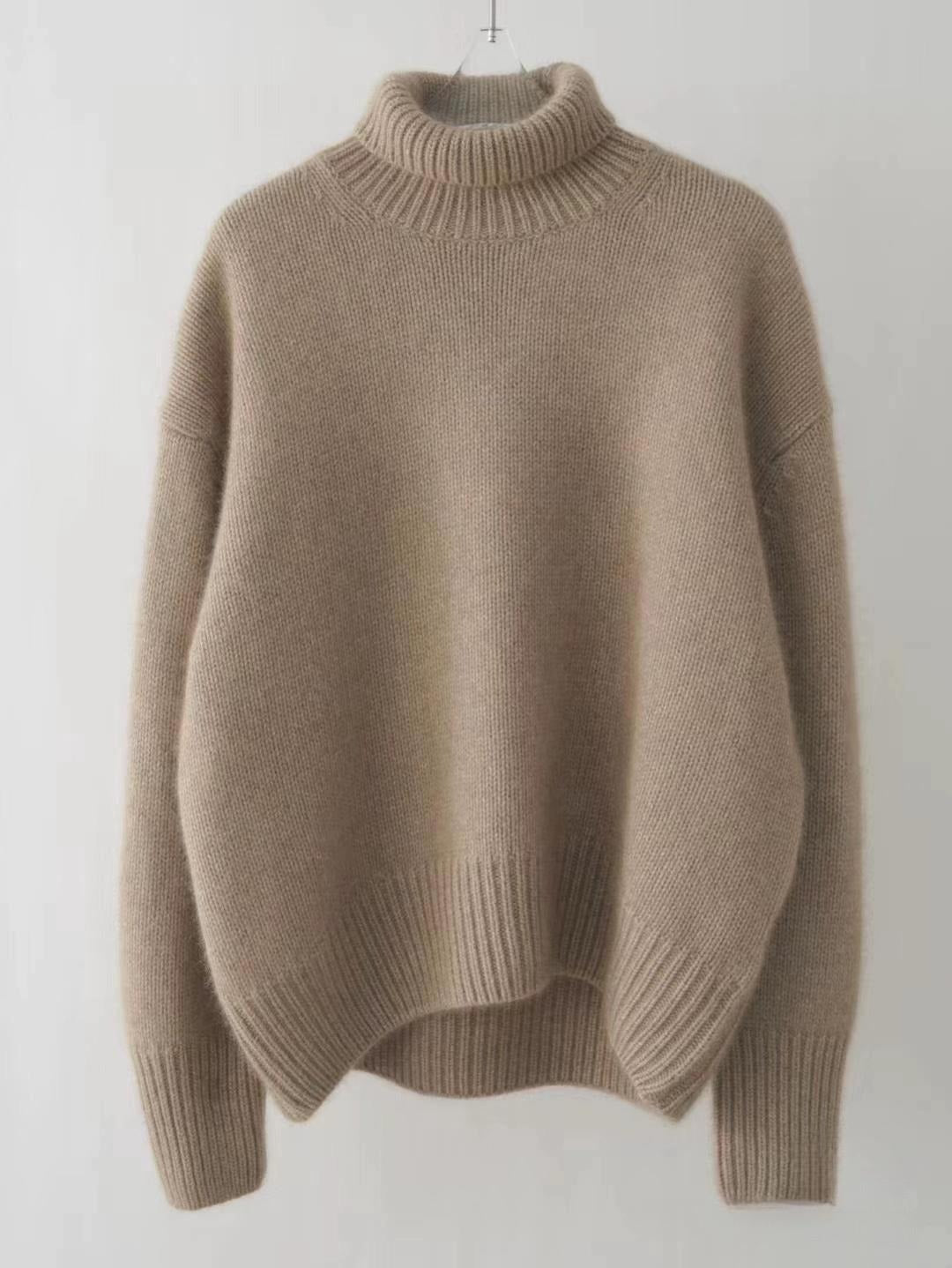 Nicola soft roll-neck jumper