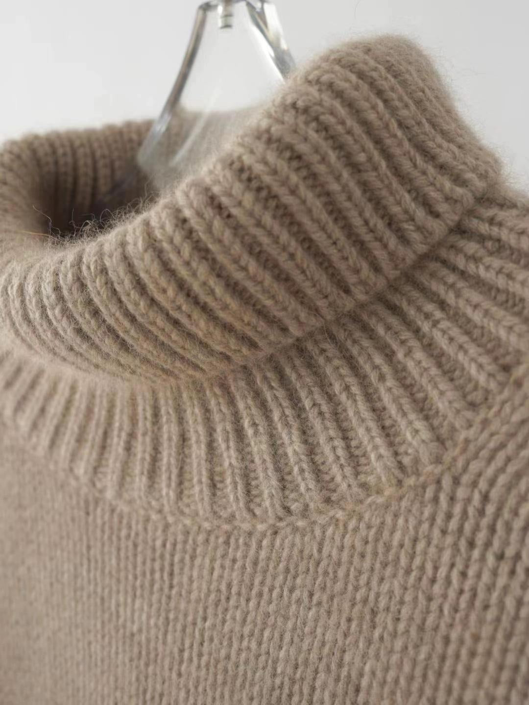 Nicola soft roll-neck jumper