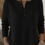 Rachel henley button jumper