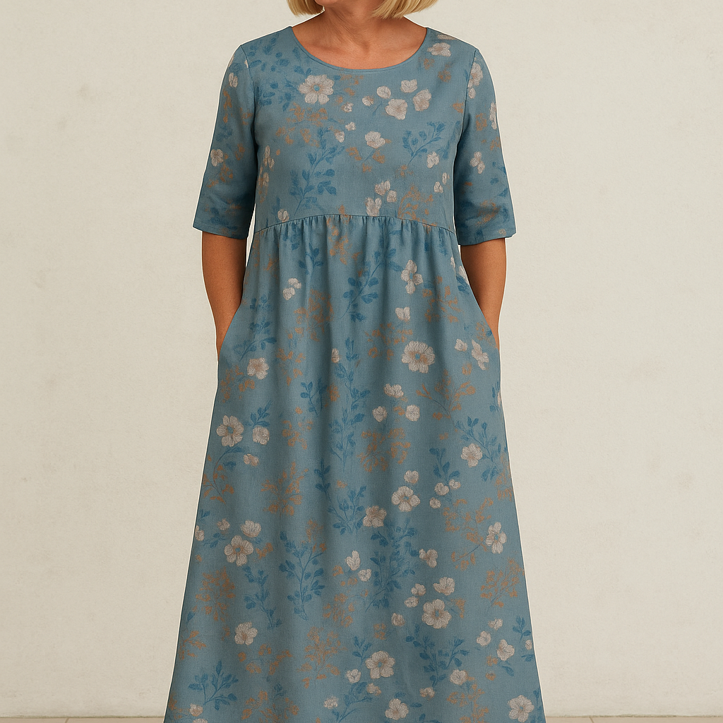 RELAXED MIDI DRESS LUNA