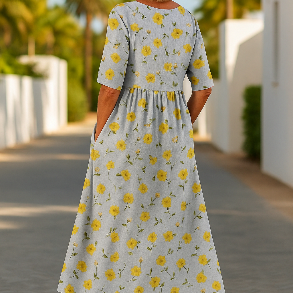 RELAXED MIDI DRESS LUNA
