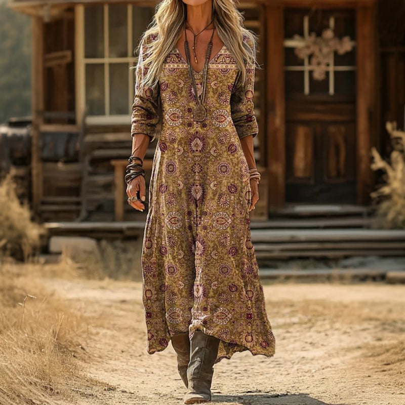 Florence bohemian relaxed dress