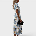 Miranda floral midi dress