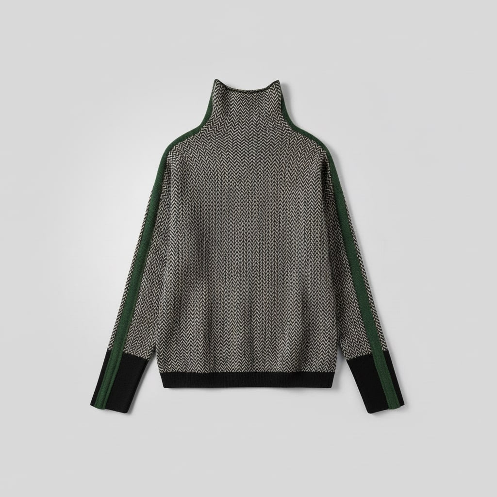 Olivia modern high-neck pullover