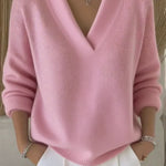 Sylvia women's relaxed v-neck jumper