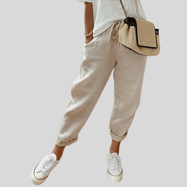 Elegant Comfort Fluid Trousers