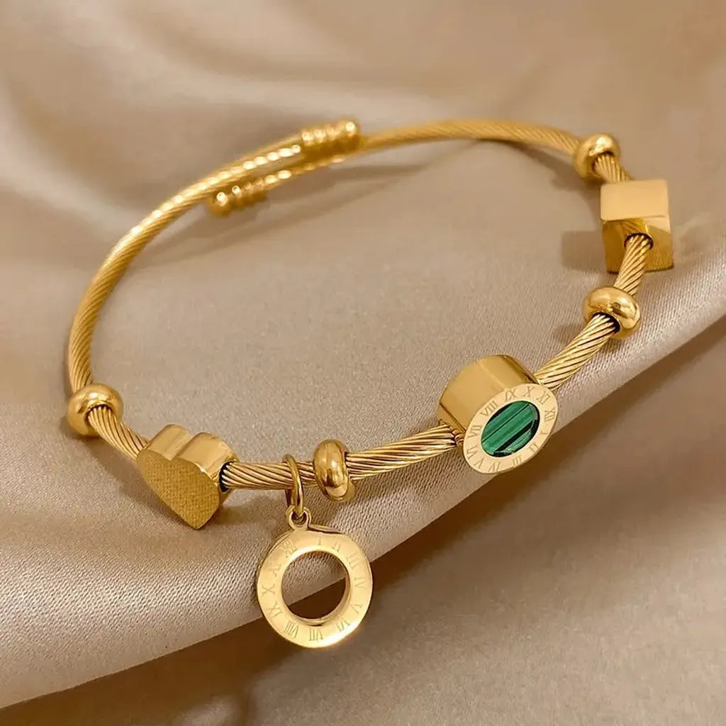 Evmenia Gold Bracelet
