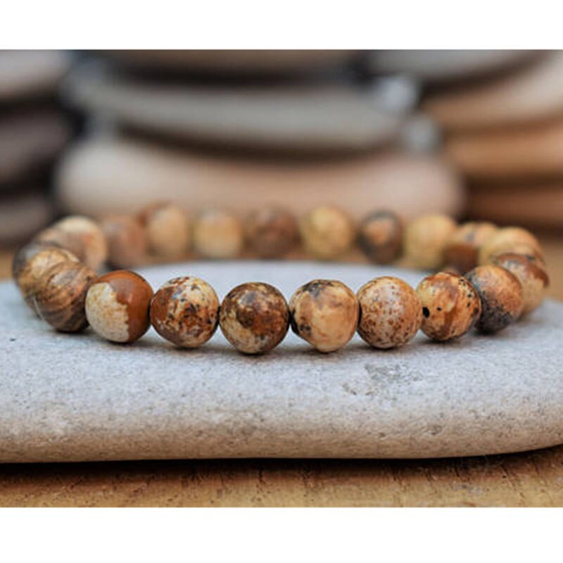 Jasper & Carnelian Mala Beaded Bracelets