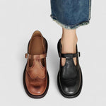 Dorothy women's brogue mary jane flats