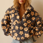 Floral Fleece Jumper for women, view 2