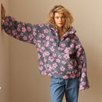 Floral Fleece Jumper for women, view 3