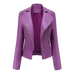 Studded Biker Jacket for women, view 7