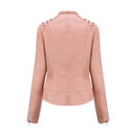 Studded Biker Jacket for women, view 10