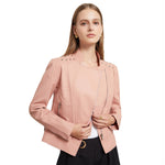 Studded Biker Jacket for women, view 2