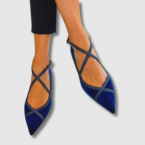 Noëlle™ | Chic Navy Loafers