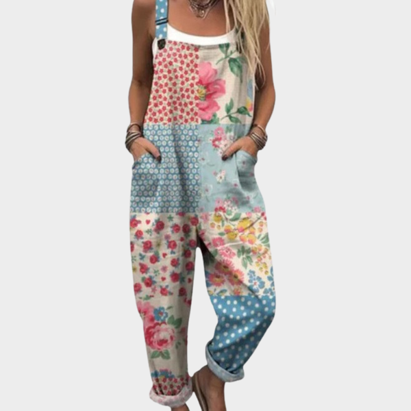 Comfortable Printed Jumpsuit