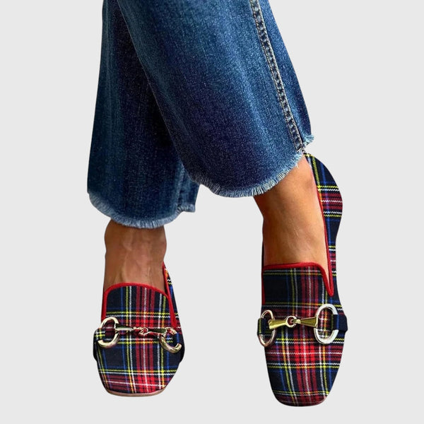 Mélani™ | Checkered Loafers