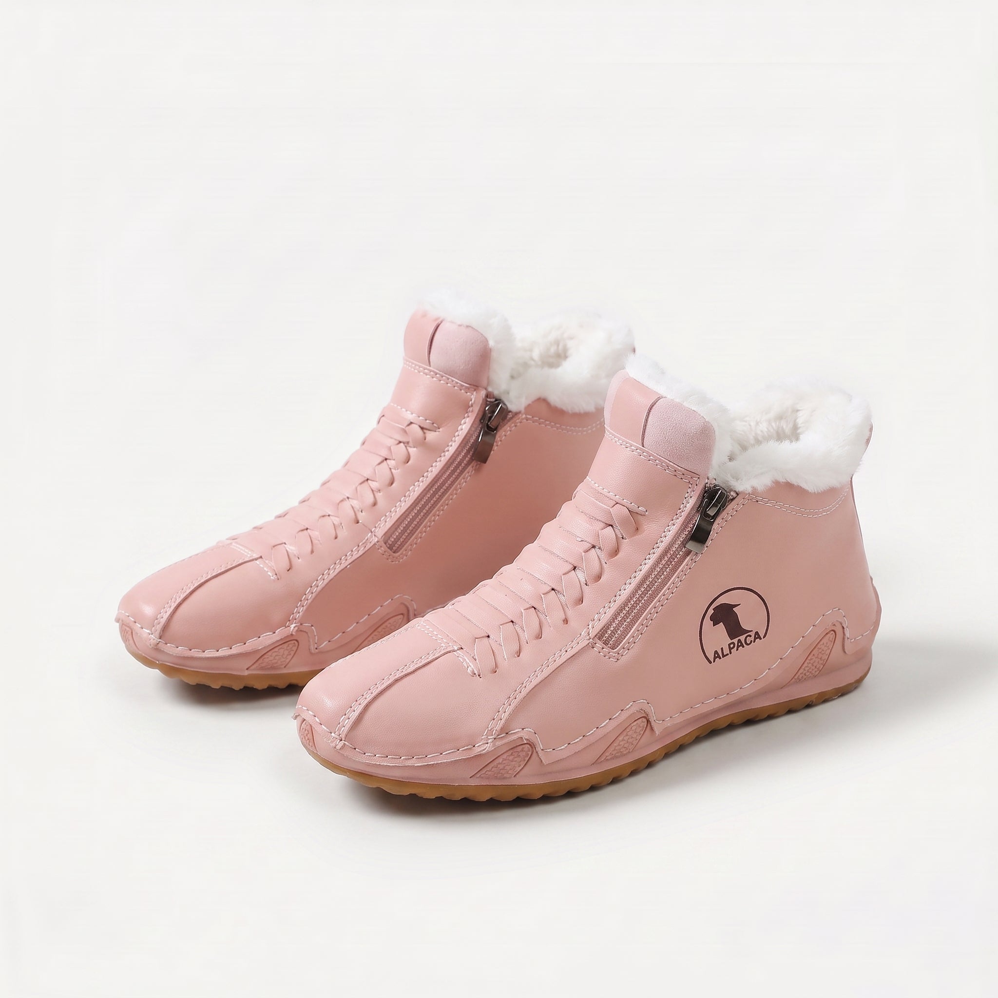Primrose warm zip & lace-up ankle boots