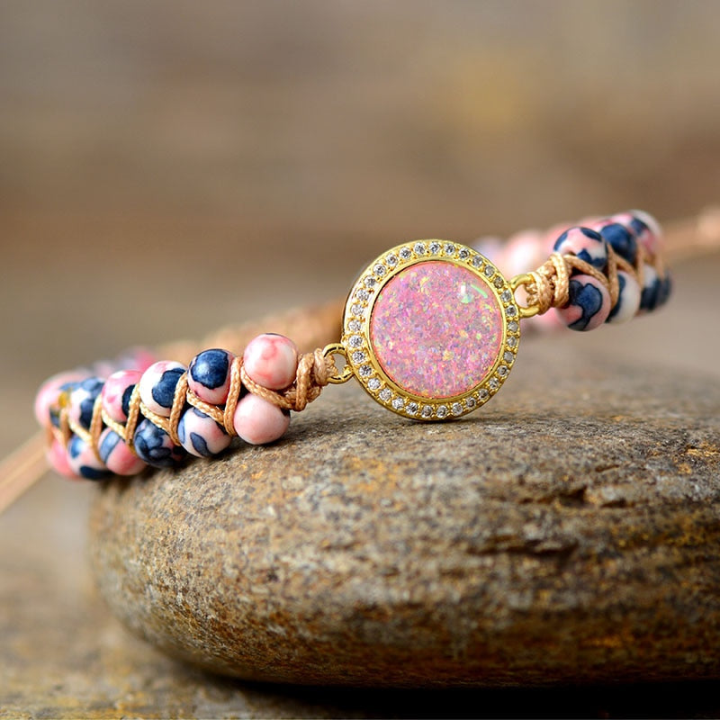 Stunning Jasper & Opal Bracelet