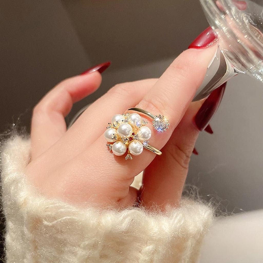 Adjustable Freshwater Pearl Ring