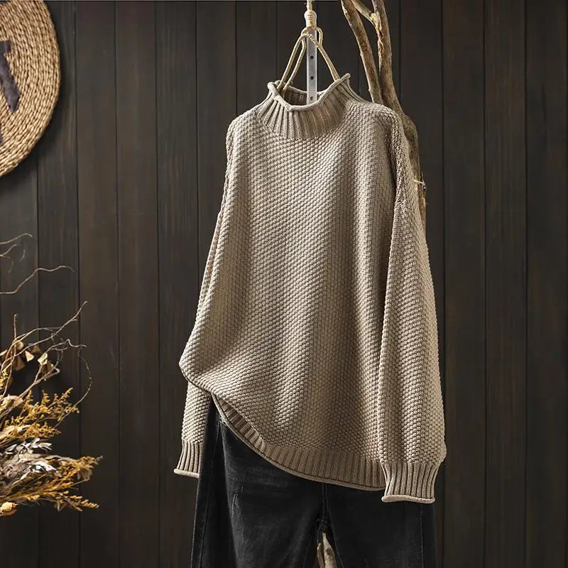 Georgina relaxed textured jumper