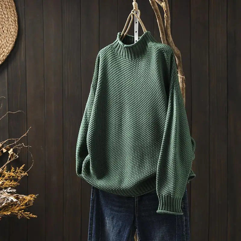 Georgina relaxed textured jumper