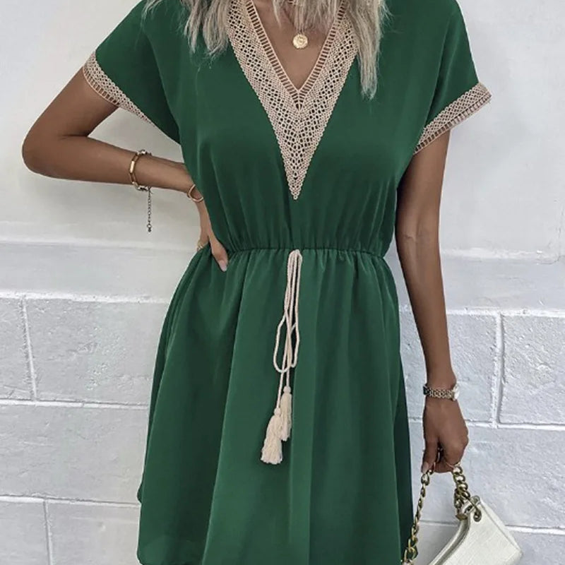 Sabrina - Elegant Bohemian Dress