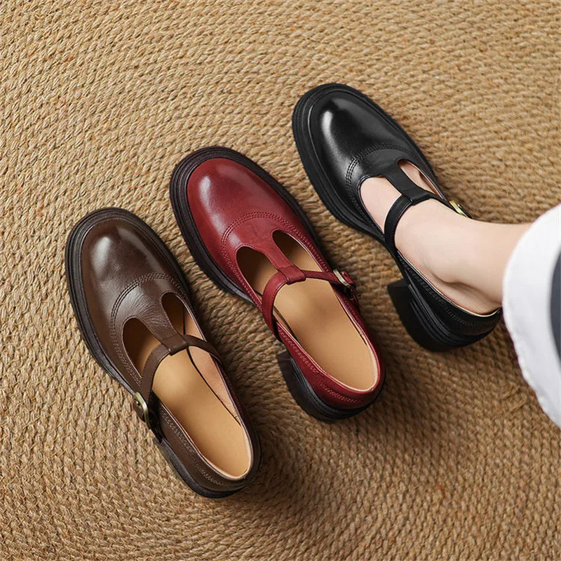 Sheila women's block-heel mary jane shoes