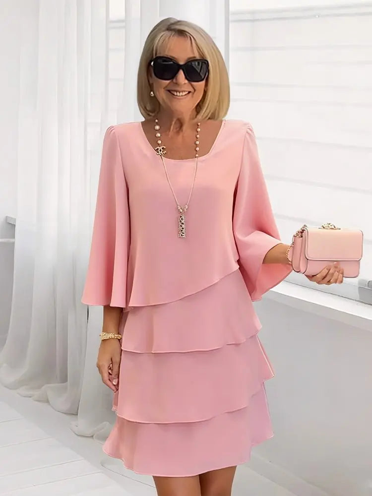 Ursula elegant ruffle dress