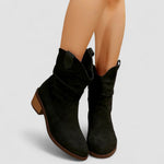 Nerissa women's slouch western ankle boots