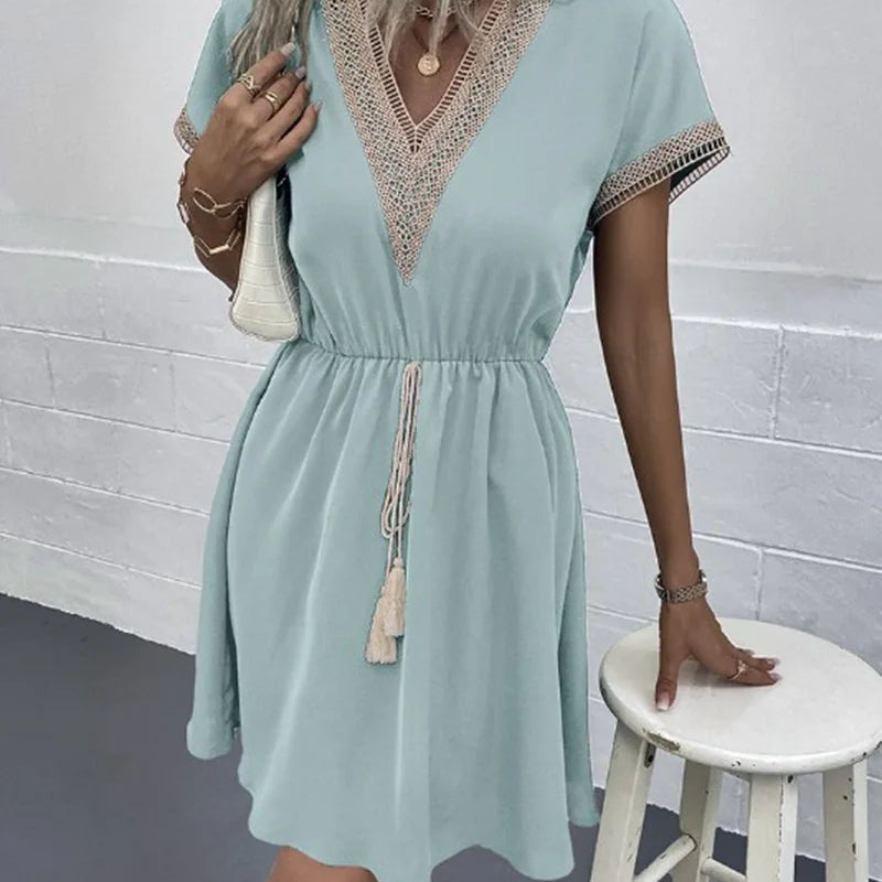 Sabrina - Elegant Bohemian Dress