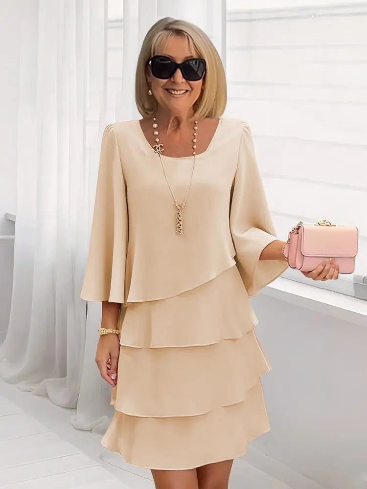 Ursula elegant ruffle dress