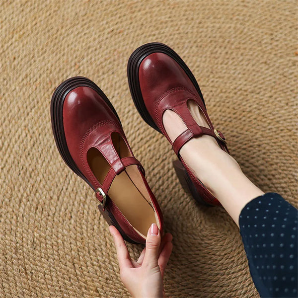 Sheila women's block-heel mary jane shoes
