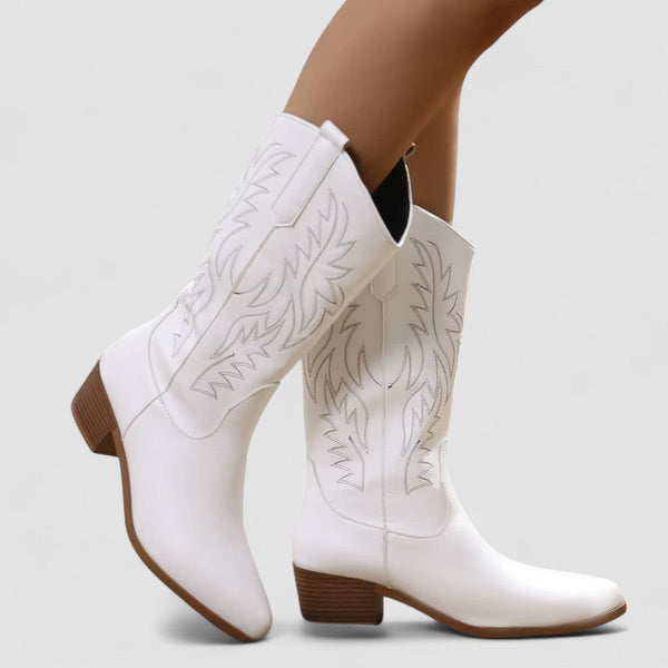 Rowena women's embroidered western boots