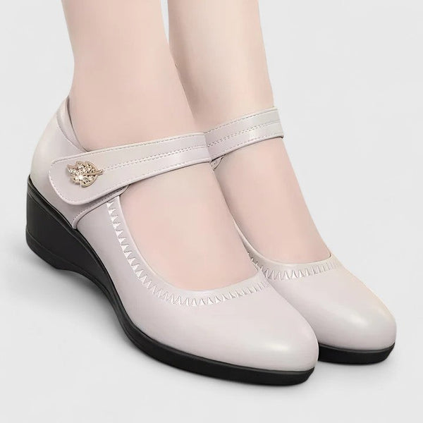 Lesley women's wedge mary jane shoes