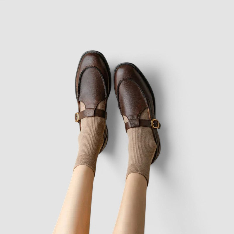 Zhelynne | Orthopaedic Mary Jane Shoes with Square Toe