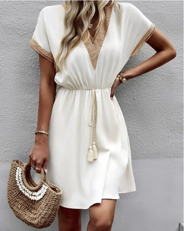 Sabrina - Elegant Bohemian Dress