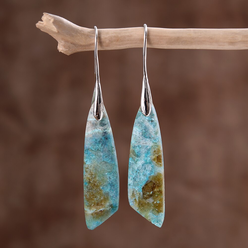 Amazonite Drop Earrings