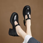 Sheila women's block-heel mary jane shoes