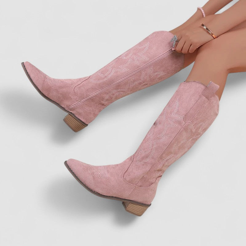 Deirdre women's western knee-high boots