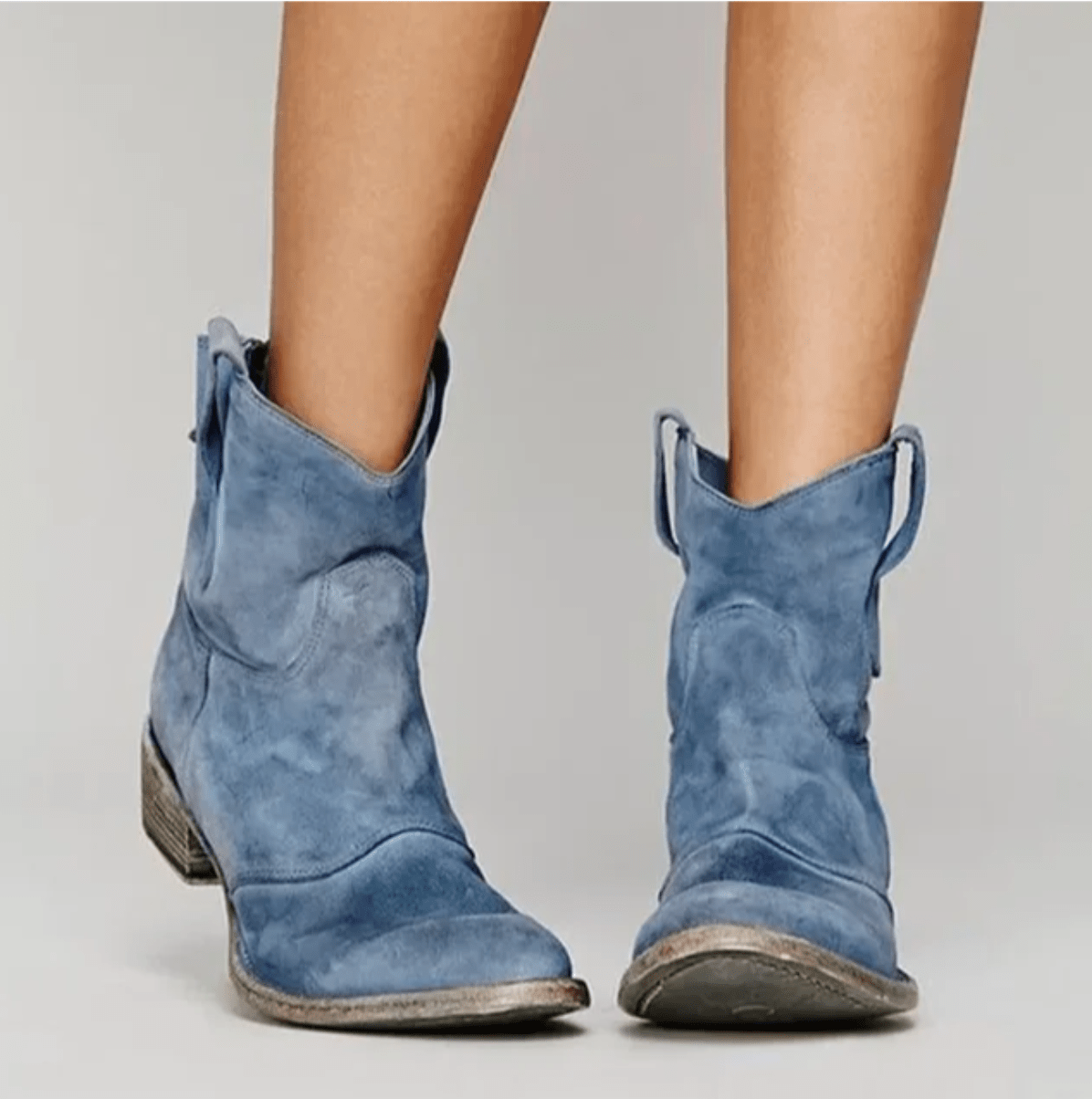 Bronwyn women's western pull-on ankle boots