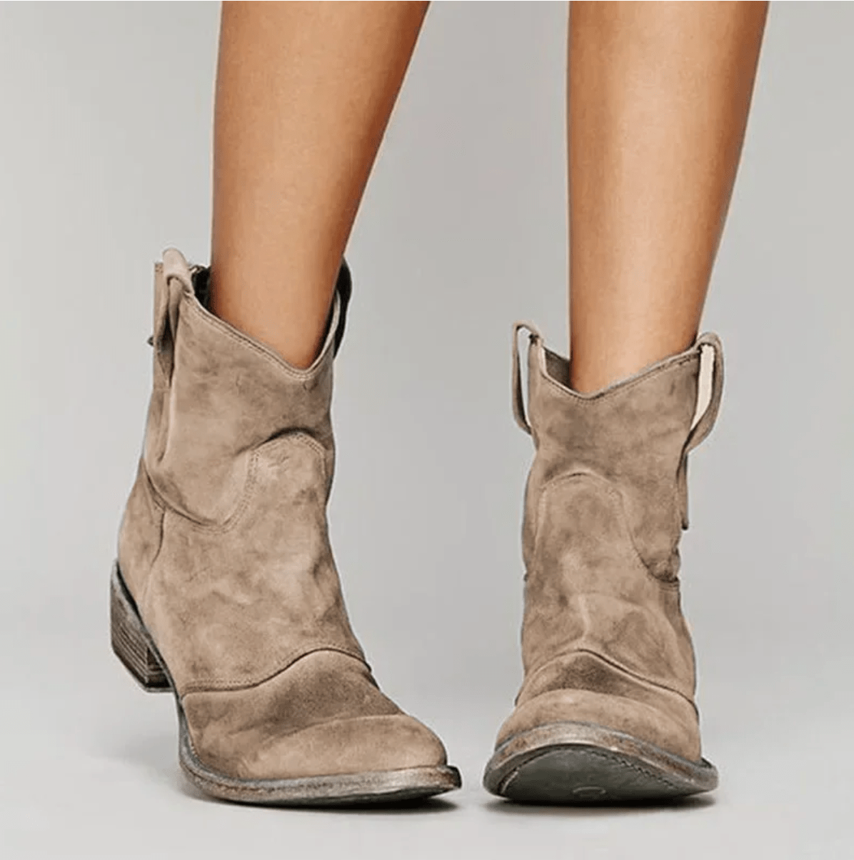Bronwyn women's western pull-on ankle boots